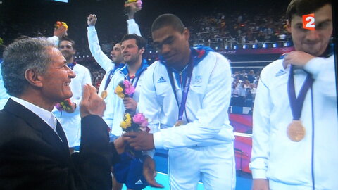 France-Suède, finale des JO 2012, DSCF2522