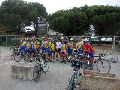 2018-10-06 weekend Fréjus, photo de départ Fréjus 2018 