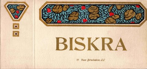 BISKRA : Cartes postales, Biskra.00.Couverture