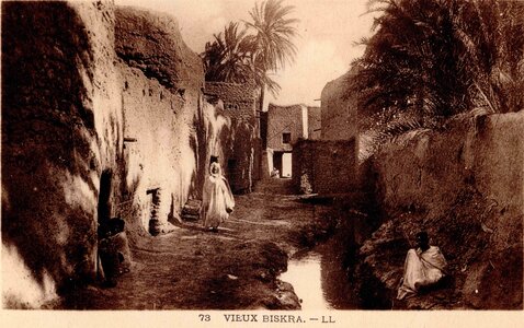 BISKRA : Cartes postales, Biskra.0073.Vieux Biskra.LL