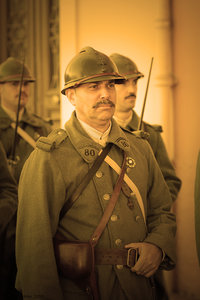 Photos Sepia Fête Nationale Monégasque 2018, Carabiniers F.N  209 sepia
