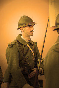Photos Sepia Fête Nationale Monégasque 2018, Carabiniers F.N  210 sepia
