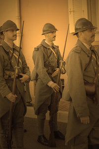 Photos Sepia Fête Nationale Monégasque 2018, Carabiniers F.N  211 sepia