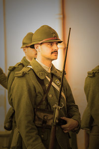 Photos Sepia Fête Nationale Monégasque 2018, Carabiniers F.N  212 sepia