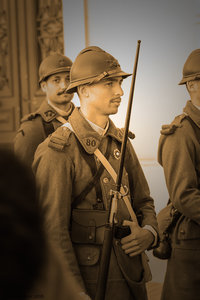 Photos Sepia Fête Nationale Monégasque 2018, Carabiniers F.N  216 sepia