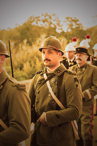 Photos Sepia Fête Nationale Monégasque 2018, Carabiniers F.N  221 sepia