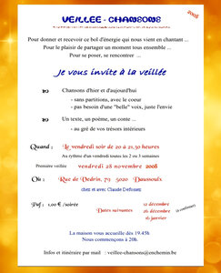 10 ans de Veillées-Chansons : photos souvenirs et recettes, 1ereVeillee2008_Mail2_montage1