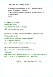 10ème anniversaire des Veillées Chansons (8/12/2018), 00111_Chantal