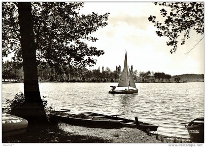 Cartes postales de Soustons, 13 Voilier Vaurien