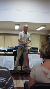 Musique saison 2017-2018, Répétition harmonie PLO-15 Mai 2018-Chef-01