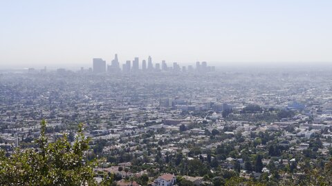 USA oct nov 2018, _1210691 retouche LA depuis l’observatoire de Griffith Park