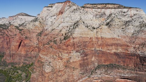 USA oct nov 2018, _1210903 retouche Depuis Angel Landings  1760m   Canyon de Zion  PN Zion