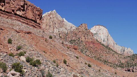 USA oct nov 2018, _1210995 retouche Depuis le Visitor Center   PN Zion