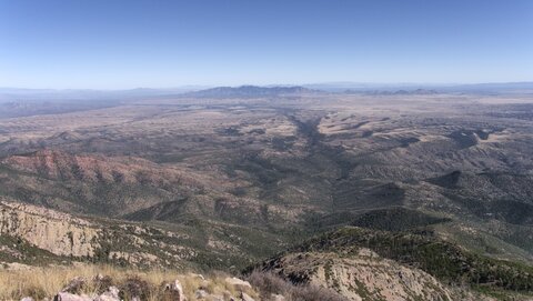 USA oct nov 2018, _1230297 raw Vue depuis Mt Whrightson  2850m 
