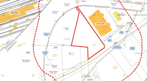 Urbanisation, Cadastre V-Martinet