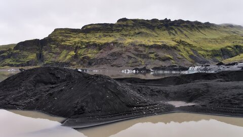 Islande, juin 20108, _1200199 raw Langue glaciaire du Soleilhmajokull