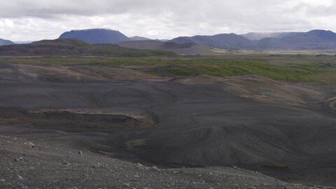 Islande, juin 20108, _1200867 Depuis cratère Hverfjall  452m 