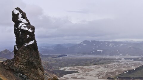 Islande, juin 20108, _1210372 raw Depuis le Brennisteinsalda  881m 