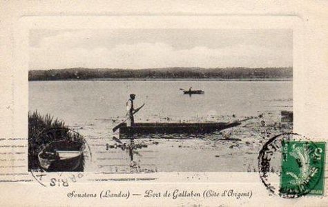 Cartes postales de Soustons, 02 Port de gallaben