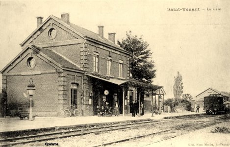 cartes postales anciennes St Venant et env., 1388700859-saint-venant-1