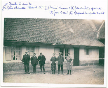 cartes postales anciennes St Venant et env., ferme 19290001