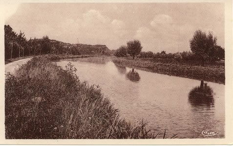 cartes postales anciennes St Venant et env., La Lys 001