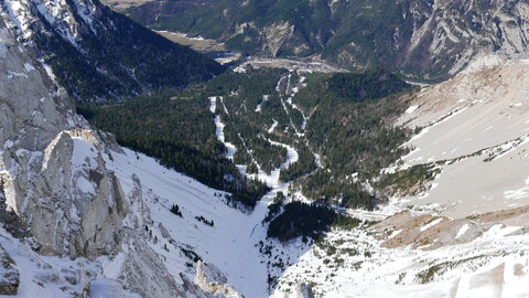 Couloir W du Grand Bouffet depuis la Jarjatte, P1160073