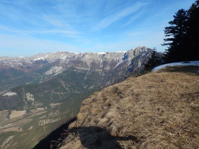 Vercors 2019 le  25 Février Le tour des crêtes de Vassieux, DSCN9059
