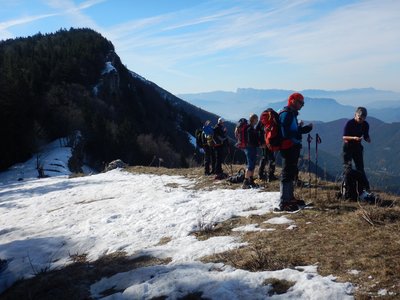 Vercors 2019 le  25 Février Le tour des crêtes de Vassieux, DSCN9063