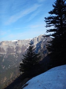Vercors 2019 le  25 Février Le tour des crêtes de Vassieux, DSCN9064