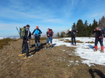 Vercors 2019 le  25 Février Le tour des crêtes de Vassieux, DSCN9072