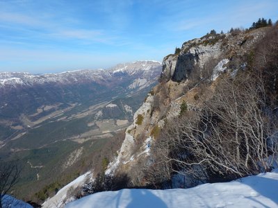 Vercors 2019 le  25 Février Le tour des crêtes de Vassieux, DSCN9073