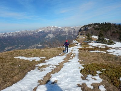 Vercors 2019 le  25 Février Le tour des crêtes de Vassieux, DSCN9081