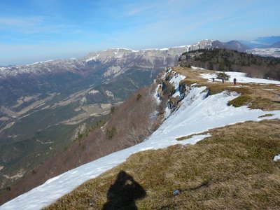 Vercors 2019 le  25 Février Le tour des crêtes de Vassieux, DSCN9085