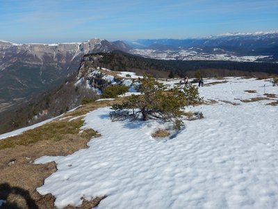 Vercors 2019 le  25 Février Le tour des crêtes de Vassieux, DSCN9086