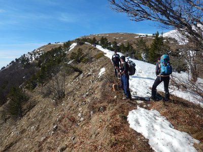 Vercors 2019 le  25 Février Le tour des crêtes de Vassieux, DSCN9093