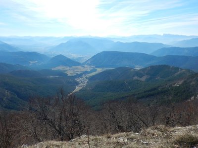 Vercors 2019 le  25 Février Le tour des crêtes de Vassieux, DSCN9099