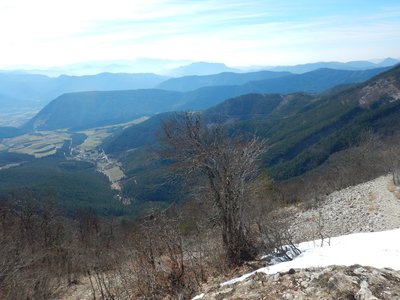 Vercors 2019 le  25 Février Le tour des crêtes de Vassieux, DSCN9104