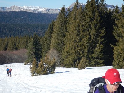 Vercors 2019 le  25 Février Le tour des crêtes de Vassieux, DSCN9107