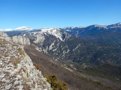Vercors 2019 le  25 Février Le tour des crêtes de Vassieux, DSCN9110