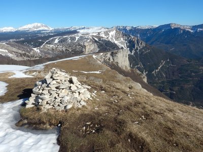 Vercors 2019 le  25 Février Le tour des crêtes de Vassieux, DSCN9117