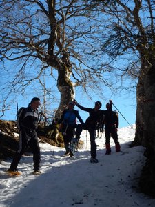 Vercors 2019 le  25 Février Le tour des crêtes de Vassieux, DSCN9125