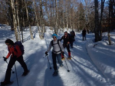 Vercors 2019 le 26 Février Le Cabane du pré Peyret depuis station de Rousset, DSCN9136
