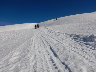 Vercors 2019 le 26 Février Le Cabane du pré Peyret depuis station de Rousset, DSCN9176