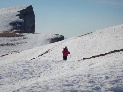 Vercors 2019 le 28 Février Le refuge de Tubanet depuis Fond d'Urle, DSCN9228