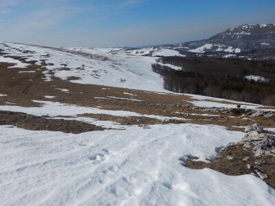 Vercors 2019 le 28 Février Le refuge de Tubanet depuis Fond d'Urle, DSCN9280