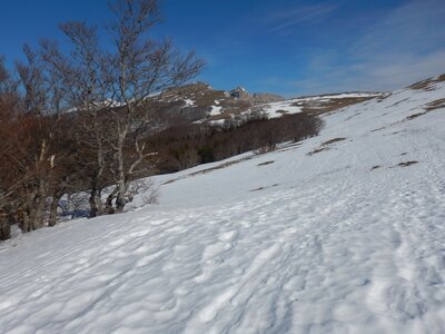Vercors 2019 le 28 Février Le refuge de Tubanet depuis Fond d'Urle, DSCN9297