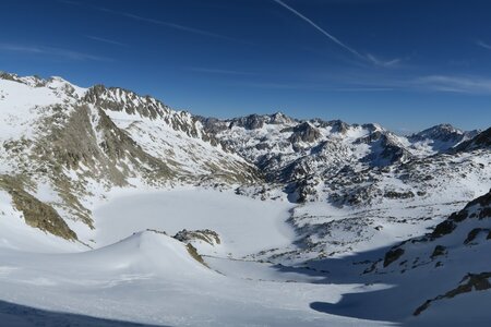 Raid ski de rando Encantats 2019, Étang de Contreix