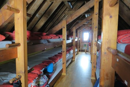 Raid ski de rando Encantats 2019, Dortoit du refuge Ventosa