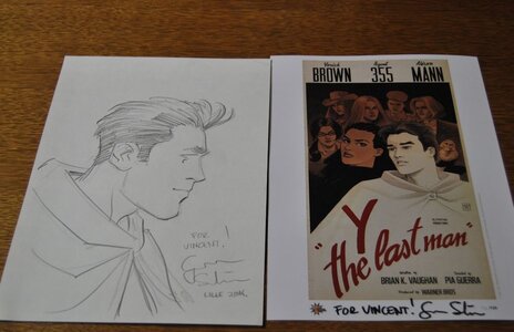 Zèbres, Y the last man  Yorick de Goran Sudzuka